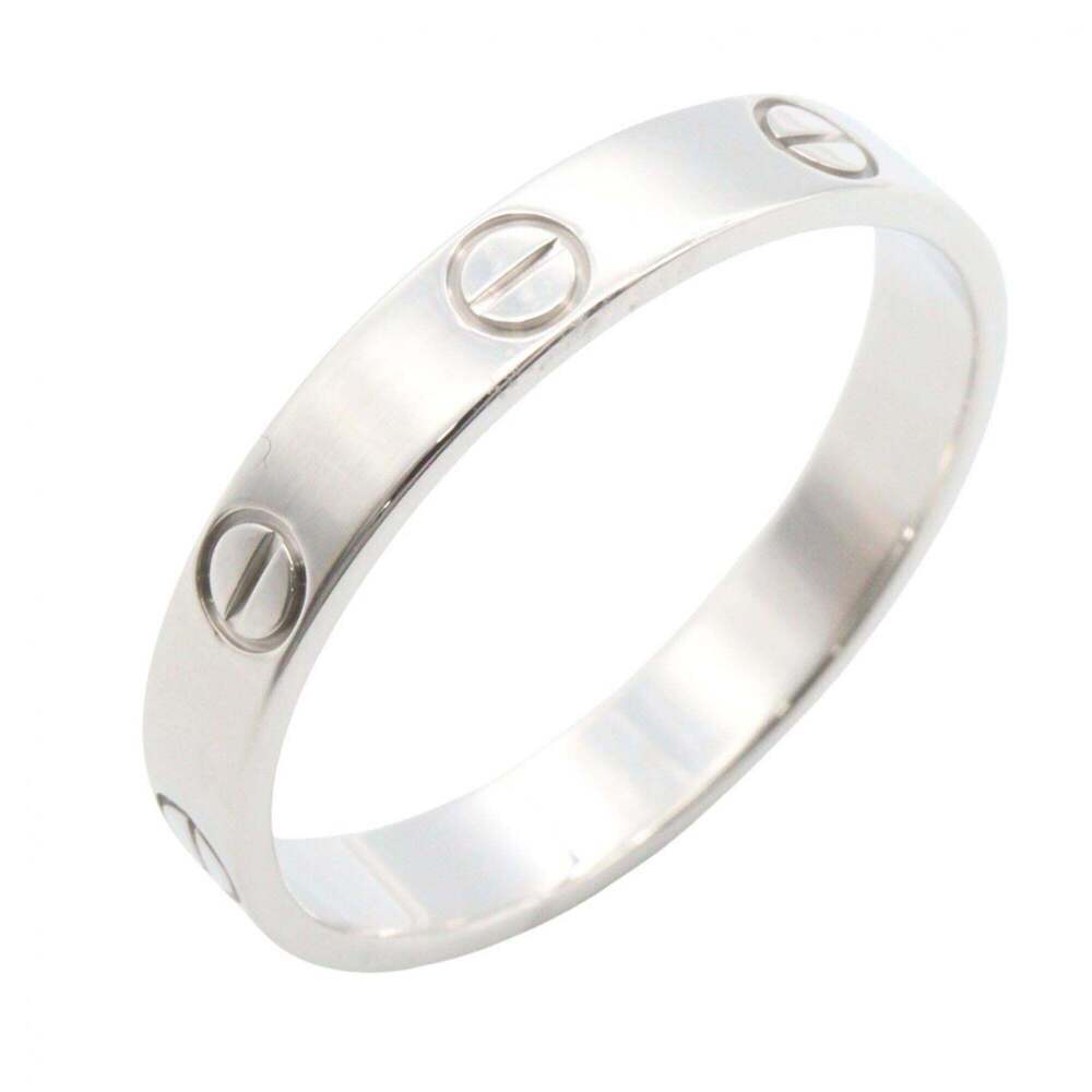 CARTIER 18k Silver Love Ring